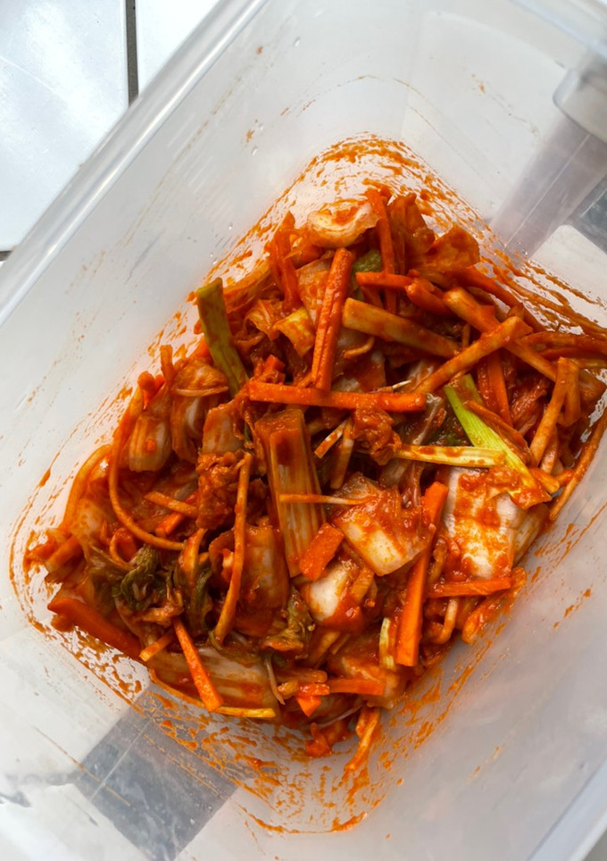 Hình của món Công thức kimchi đơn giản của mình.