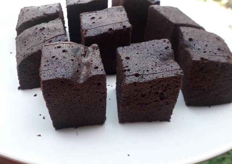 Brownies Putih Telur (Kukus)