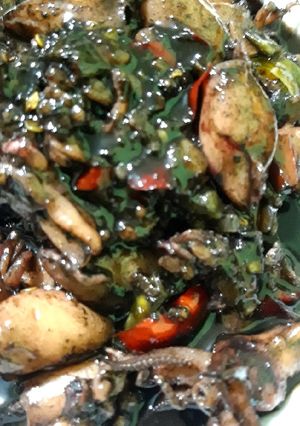 Foto resep Cumi masak hitam Lezat