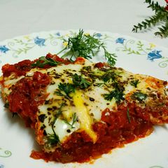 A picture of Shakshuka.