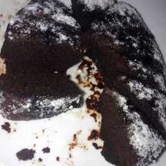 รูปของ Brownis kukus Dark Chocolate lembut dan simple