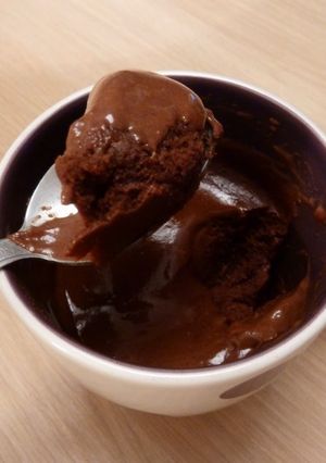 Une photo de Mug cake fondant au chocolat rapide à faire