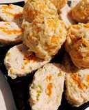 Мясной рулет с киноа, топинабуром и морковью