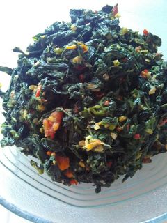 Foto resep Oseng daun singkong
