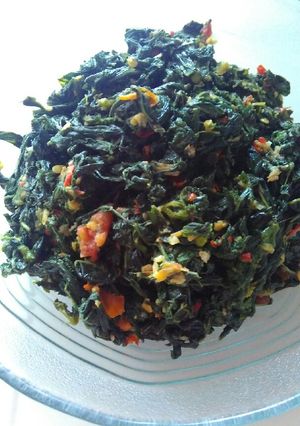 Foto resep Oseng daun singkong