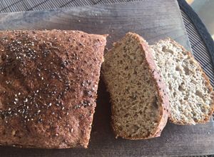Una foto de Keto - Pan de Molde con Harina de Lino/Linaza