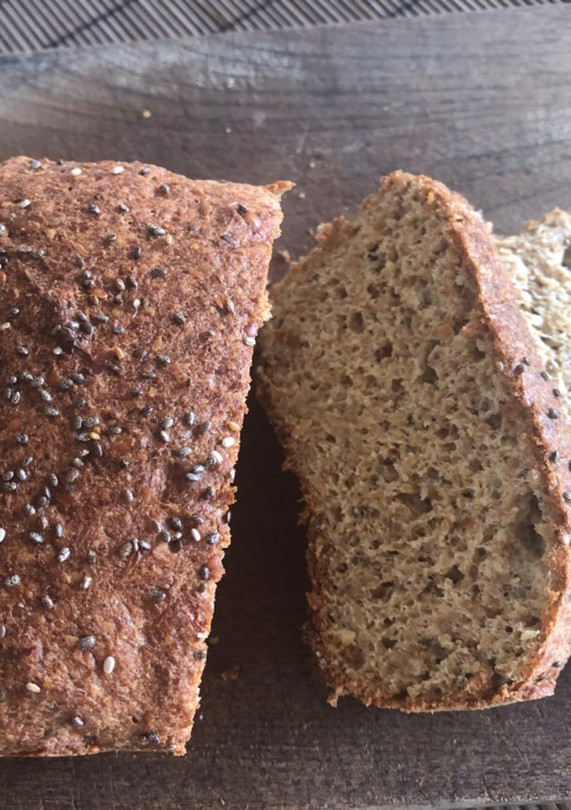 Una foto de Keto - Pan de Molde con Harina de Lino/Linaza