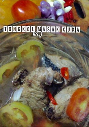 Foto resep Tongkol Masak Cuka