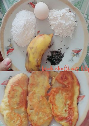 Hình của món Bánh chuối cho bé.