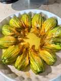 Fiori di Zucchina Ripieni al Tonno