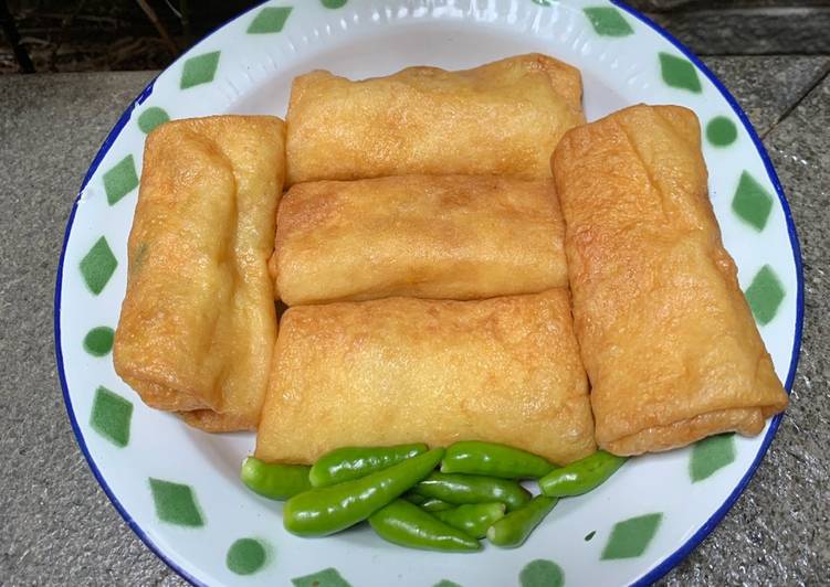 Resep Lumpia Isi Makaroni, Enak Banget