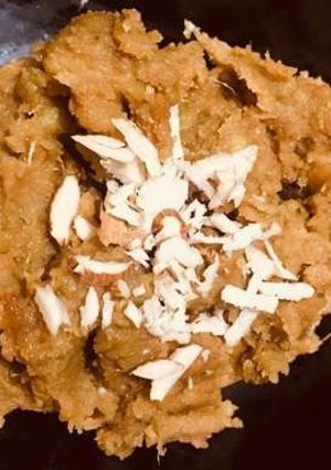 A picture of Sweet potato halwa.