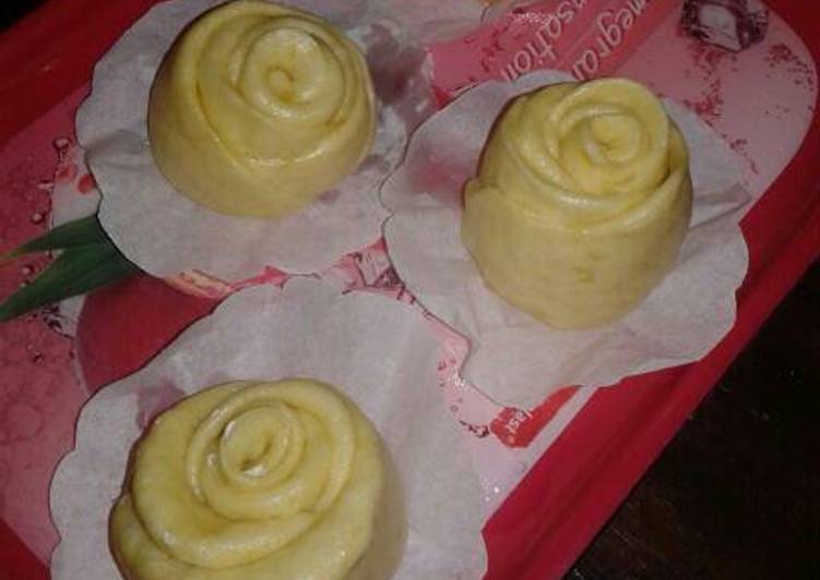 Cara buat Mantou ubi kuning  Cepat