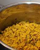 Mezcla de arroces al curry