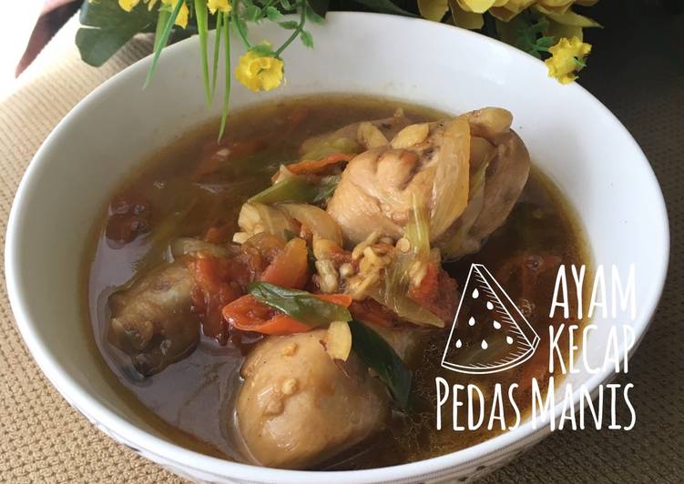 Langkah Mudah untuk Membuat Ayam Kecap Pedas Manis 🐔🌶 Anti Gagal