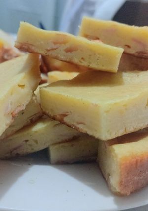 Una foto de Fainá de Queso y fiambre. O de la salvación!!!