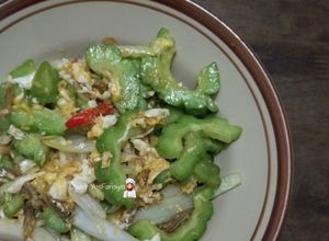 Gambar Tumis Peria & Telur