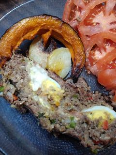 Una foto de Pan de carne relleno