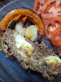 Una foto de Pan de carne relleno