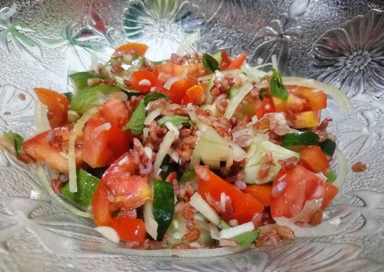 Resep Brown Rice Salad Anti Gagal