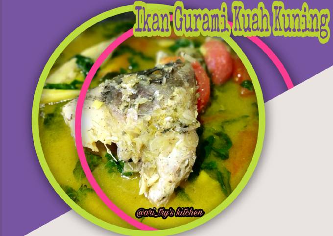 Langkah Mudah untuk Menyiapkan Ikan Gurami Kuah Kuning, Enak Banget