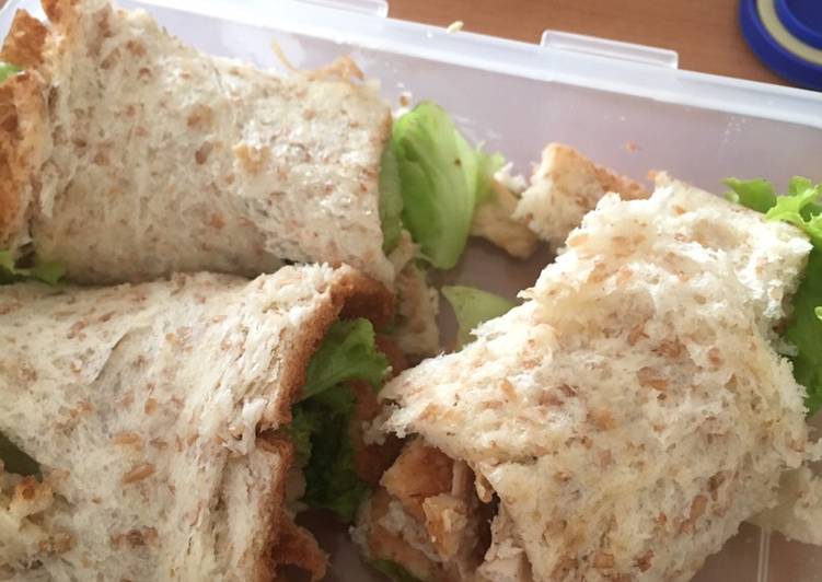 Chicken Tofu Wrap (Diet Friendly)