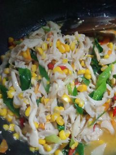 Foto resep Cah jamur jagung