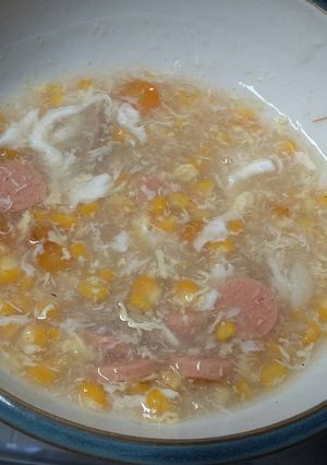 Foto resep Sup jagung