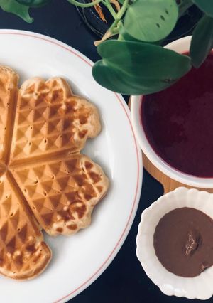 صورة لوصفة وافل بطريقة اخرى 🧇