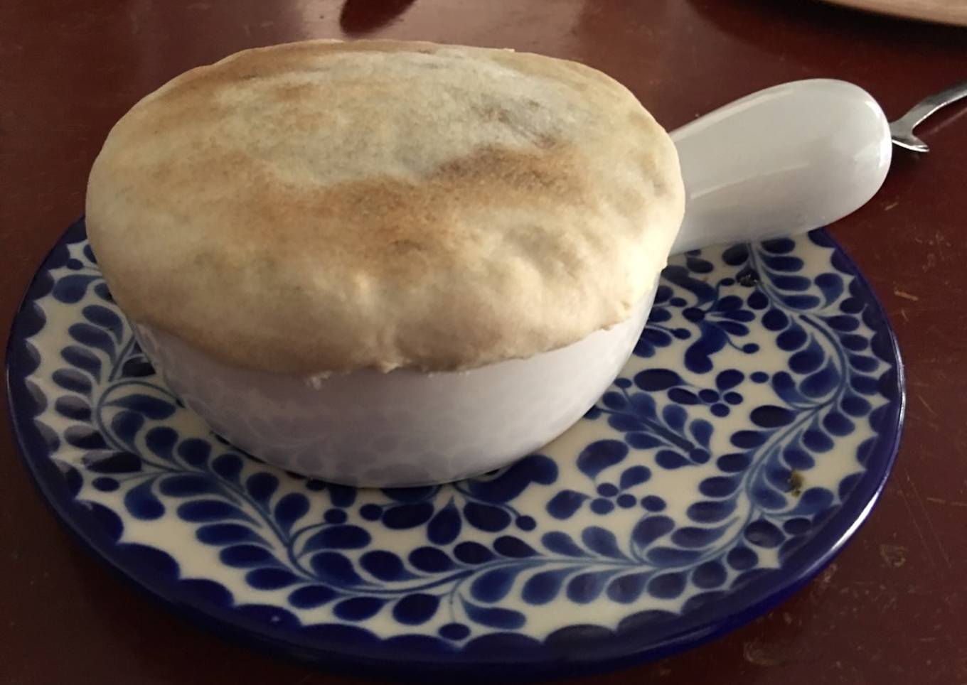 Sopa de cebolla a la Mexicana