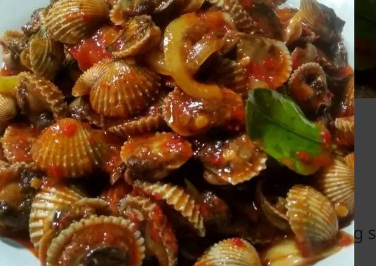 Kerang darah saos padang simpel