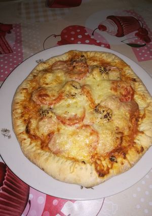 "Mindent bele mini pizza" recept fotója