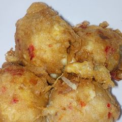 A picture of Yam Balls.