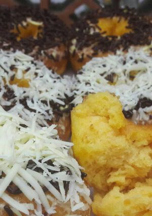 Foto resep Donat Ubi Jalar Kuning tanpa telur Empuuuk