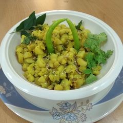 A picture of Banana Suki bhaji.