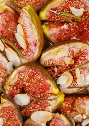 Une photo de Figues rôties au miel