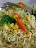 Mie kuah segar pedass