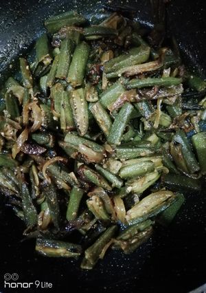 A picture of Bhindi masala.
