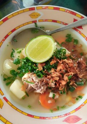 Foto resep Sup singkong sayur ala mak kia