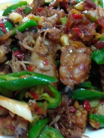 Langkah Gampang Menyiapkan Resep  Oseng Cumi Asin Dan Tempe yang Enak, Enak Banget