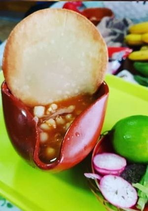 A picture of Pozole Rojo 🇲🇽.