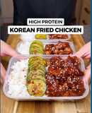 High Protein Sticky Korean Fried Chicken