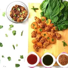 A picture of Mix & alo Pakore.