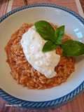 Risotto pomodoro e burrata