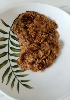 Foto resep Banana Muesli Pancake - simple and healthy breakfast!
