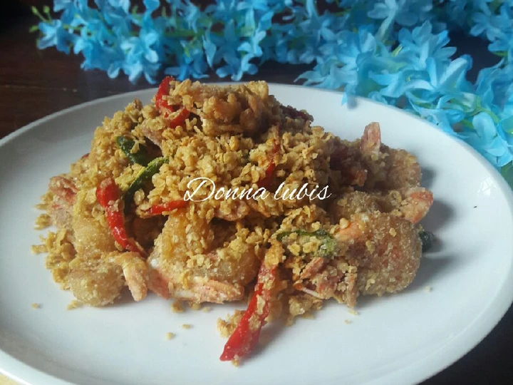 Cara Mudah Membikin Resep Udang Goreng Cereal/Nestum yang  Bikin Ketagihan Anti Ribet, Lezat