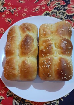 Foto resep Roti manis setengah resep