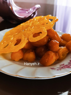 عکسی از دستور زولبیا و بامیه