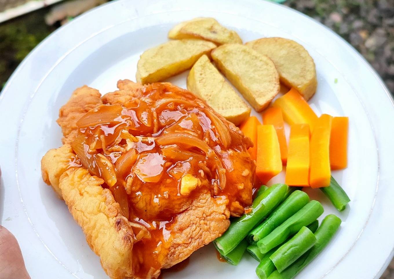 Resep Steak Ayam Krispi Anti Gagal