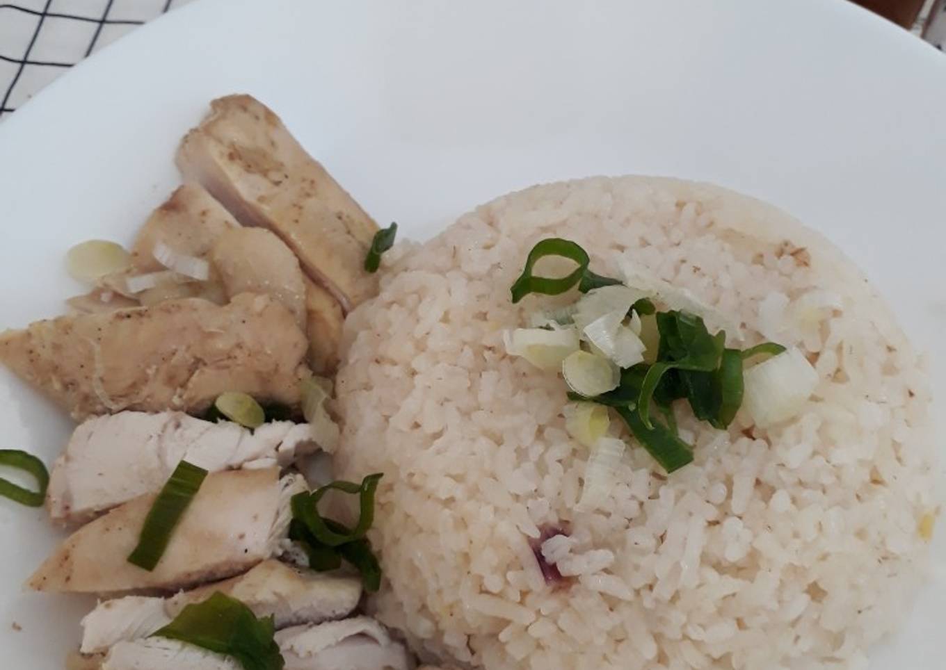 Singapore Hainanese Chicken Rice ala Home Made